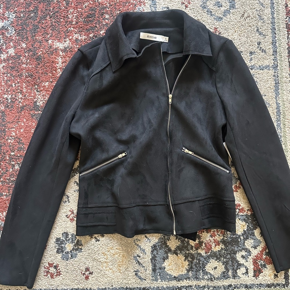 NWT women’s black blazer jacket, size small